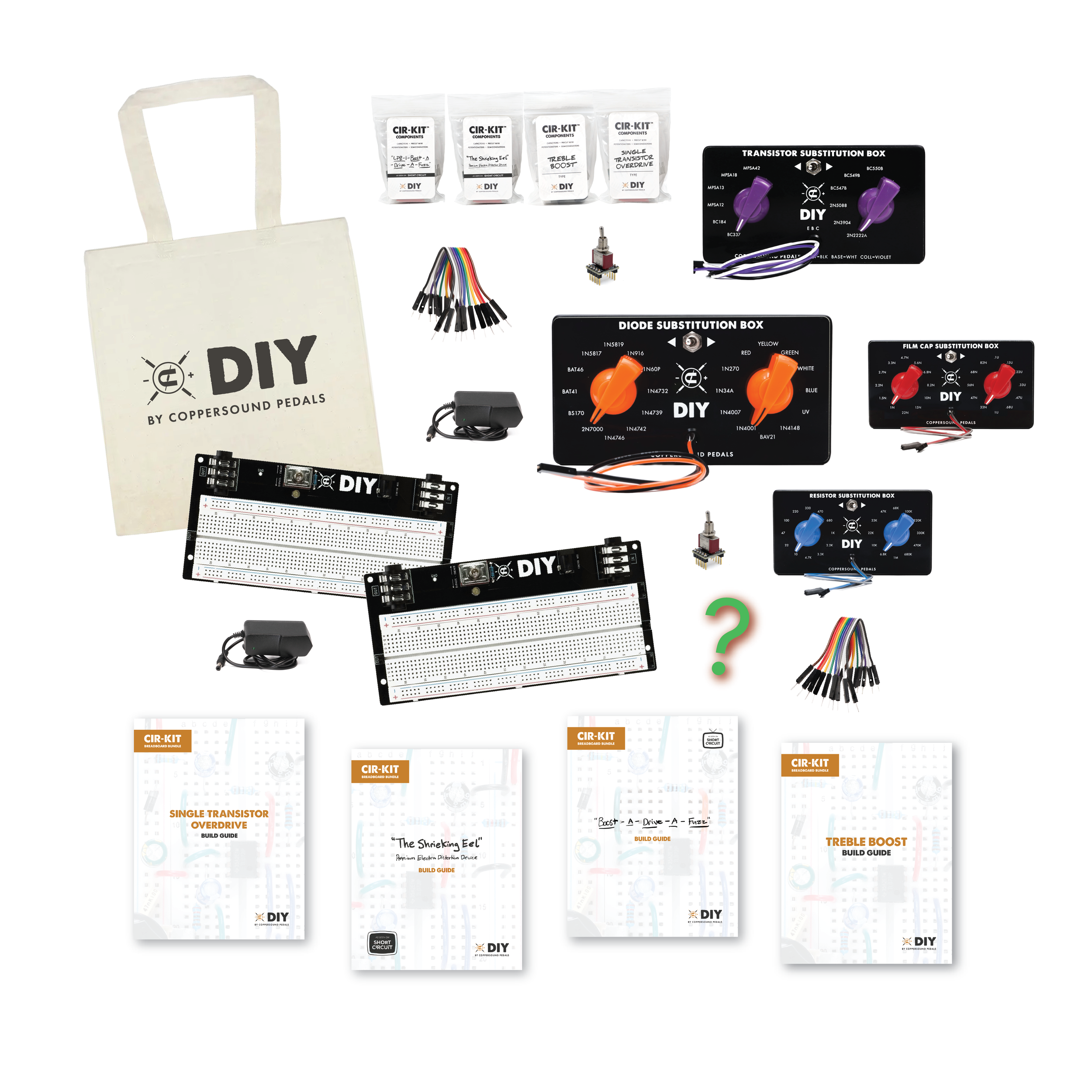DIY Guitar Pedal Breadboard Kits - The Solderless Sonic Lab
